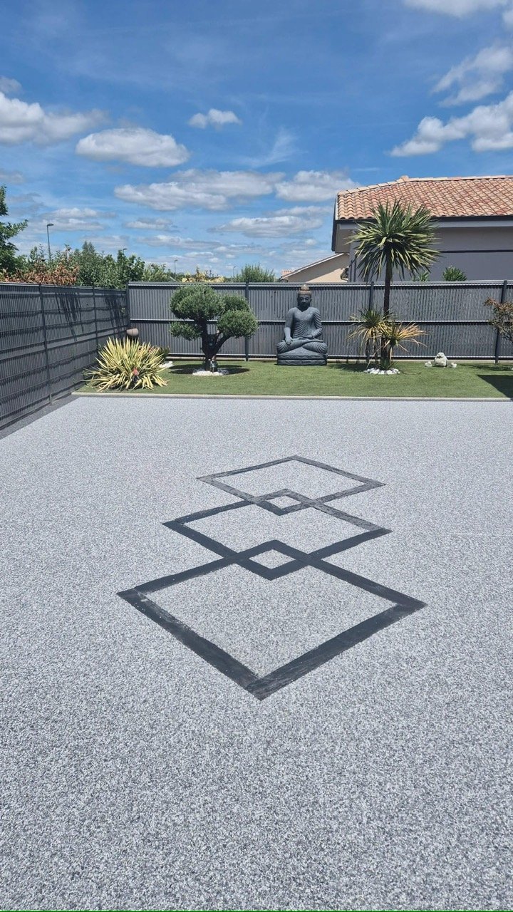 Allée Carrossable avec motifs